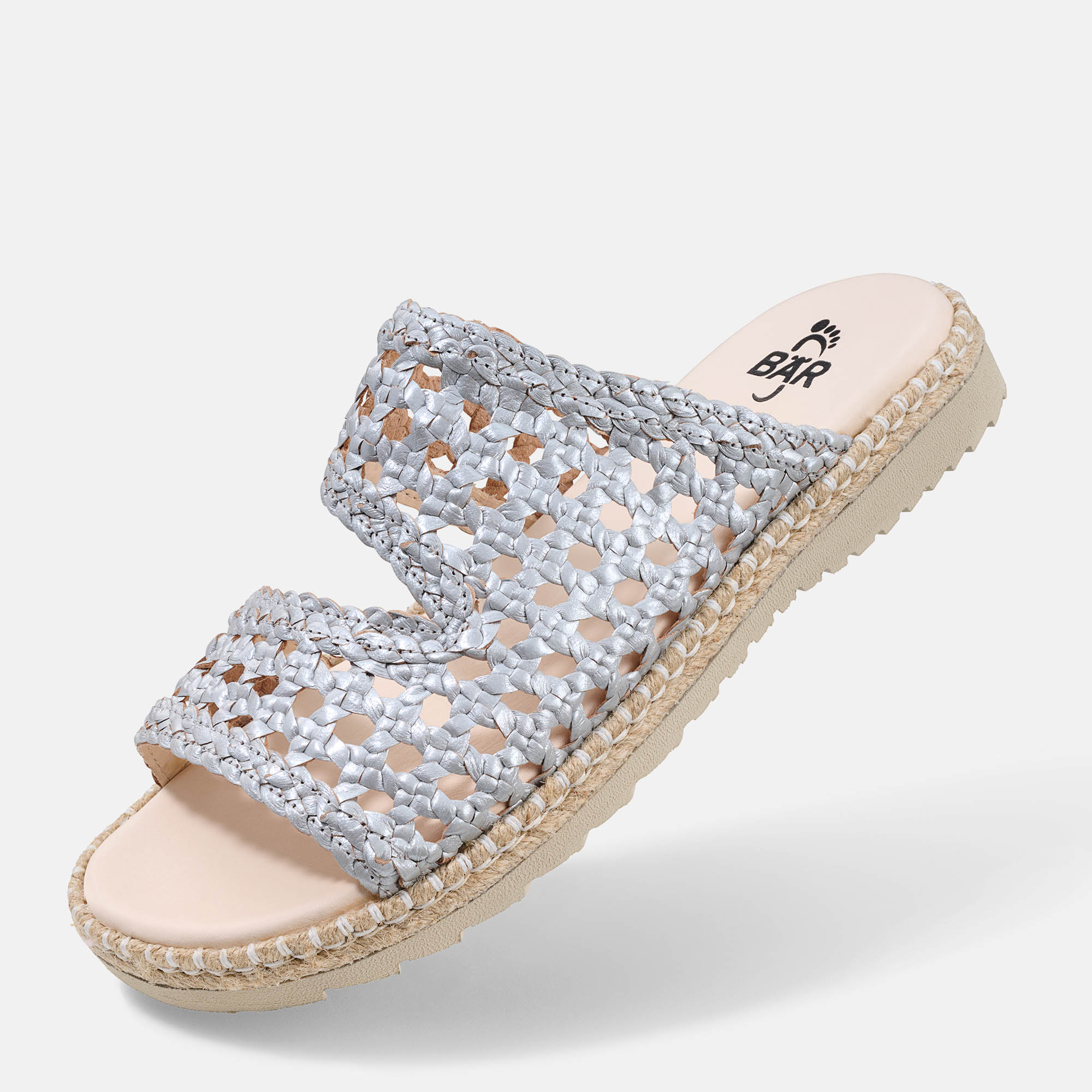 BÄR Schuhe Damenschuhe Freizeitschuhe Ayla silber Ziegenleder Produktbild