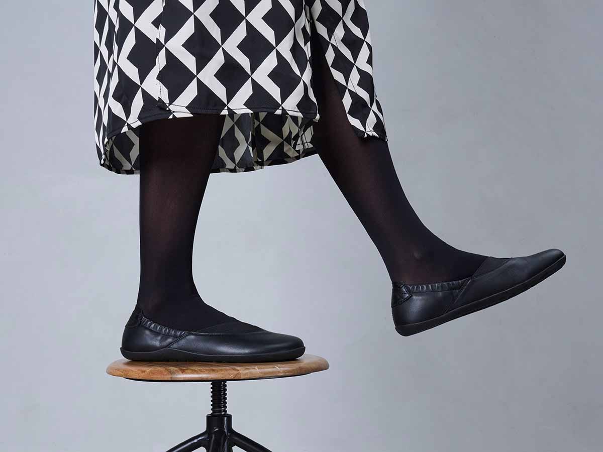 BÄR Schuhe Damenschuhe Freizeitschuhe Amber schwarz Lammnappaleder Emotionsbild