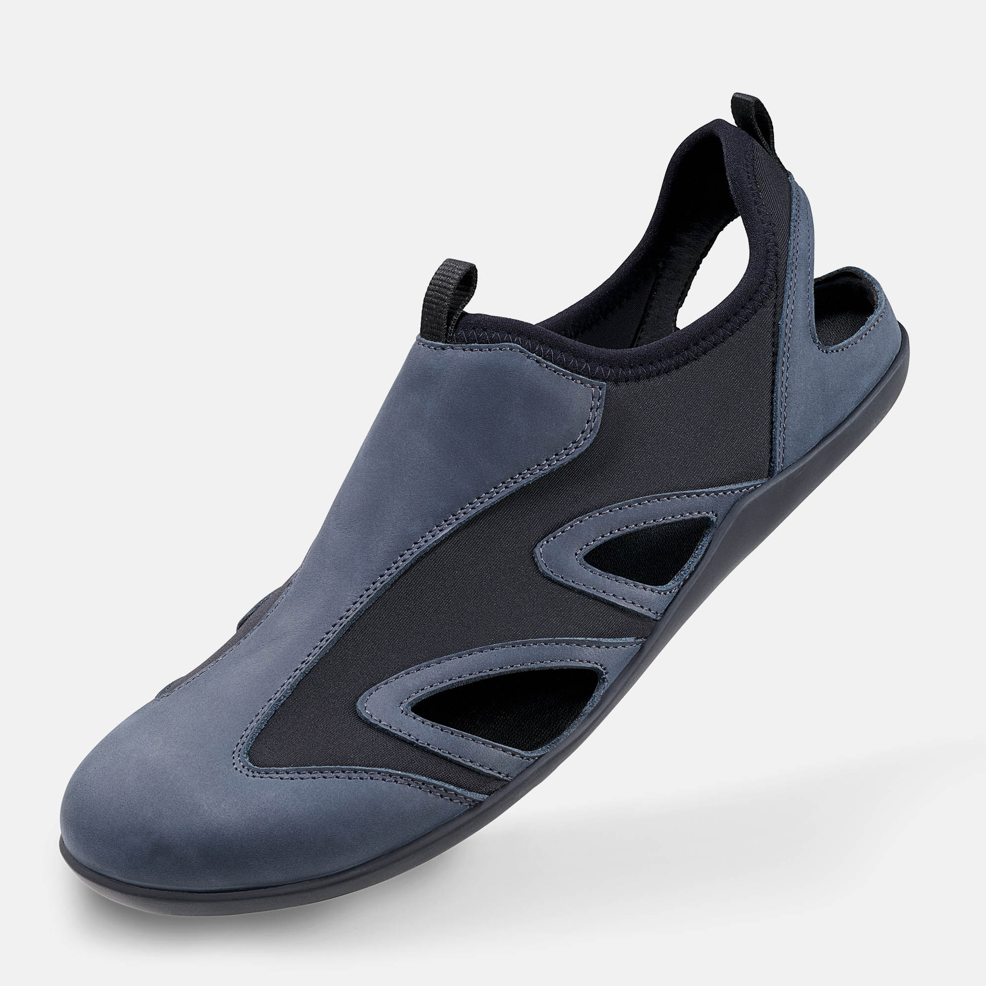 BÄR Schuhe Unisexschuhe Freizeitschuhe Tony dunkelblau/schwarz Neopren, Rindnappaleder Produktbild