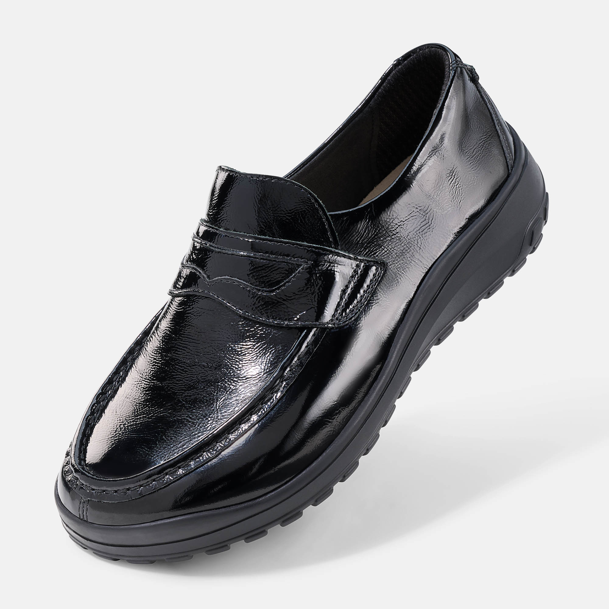 BÄR Schuhe Damenschuhe Freizeitschuhe Nola schwarz Kalblackleder Produktbild