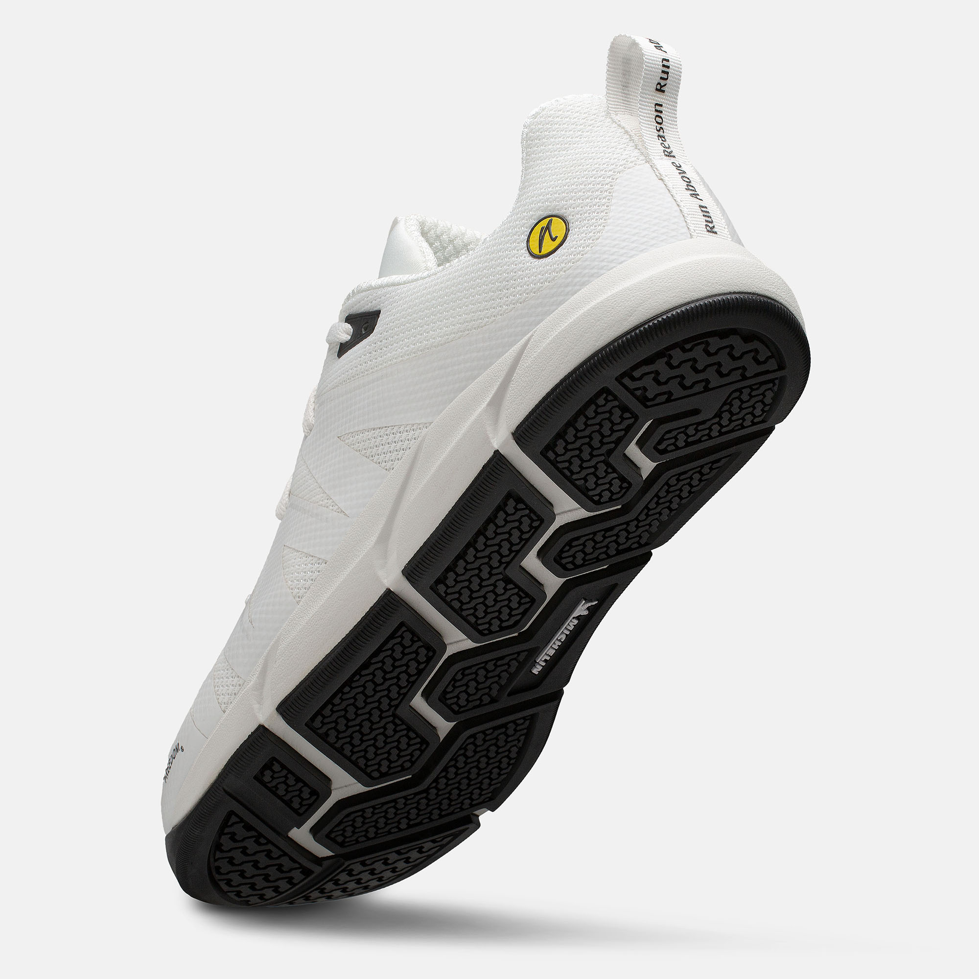 JOENIMBLE Schuhe Herrenschuhe Sport Addict weiss Textil Seitenansicht