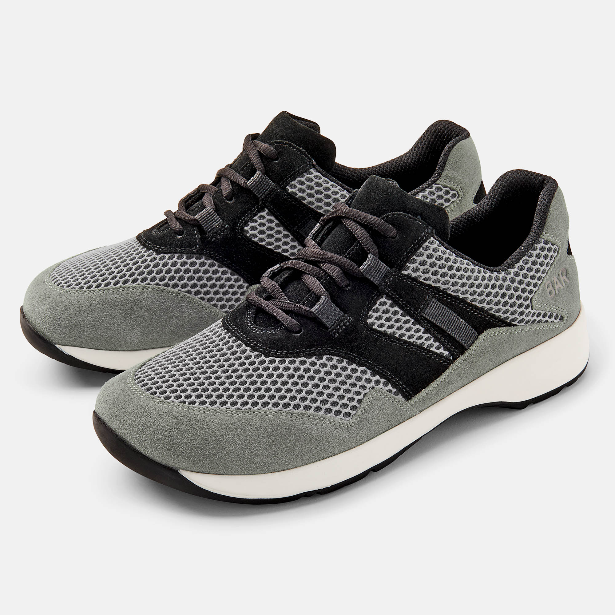 BÄR Schuhe Unisexschuhe Laufschuhe Easyrun grau/schwarz Rindveloursleder, Textil Hauptbild