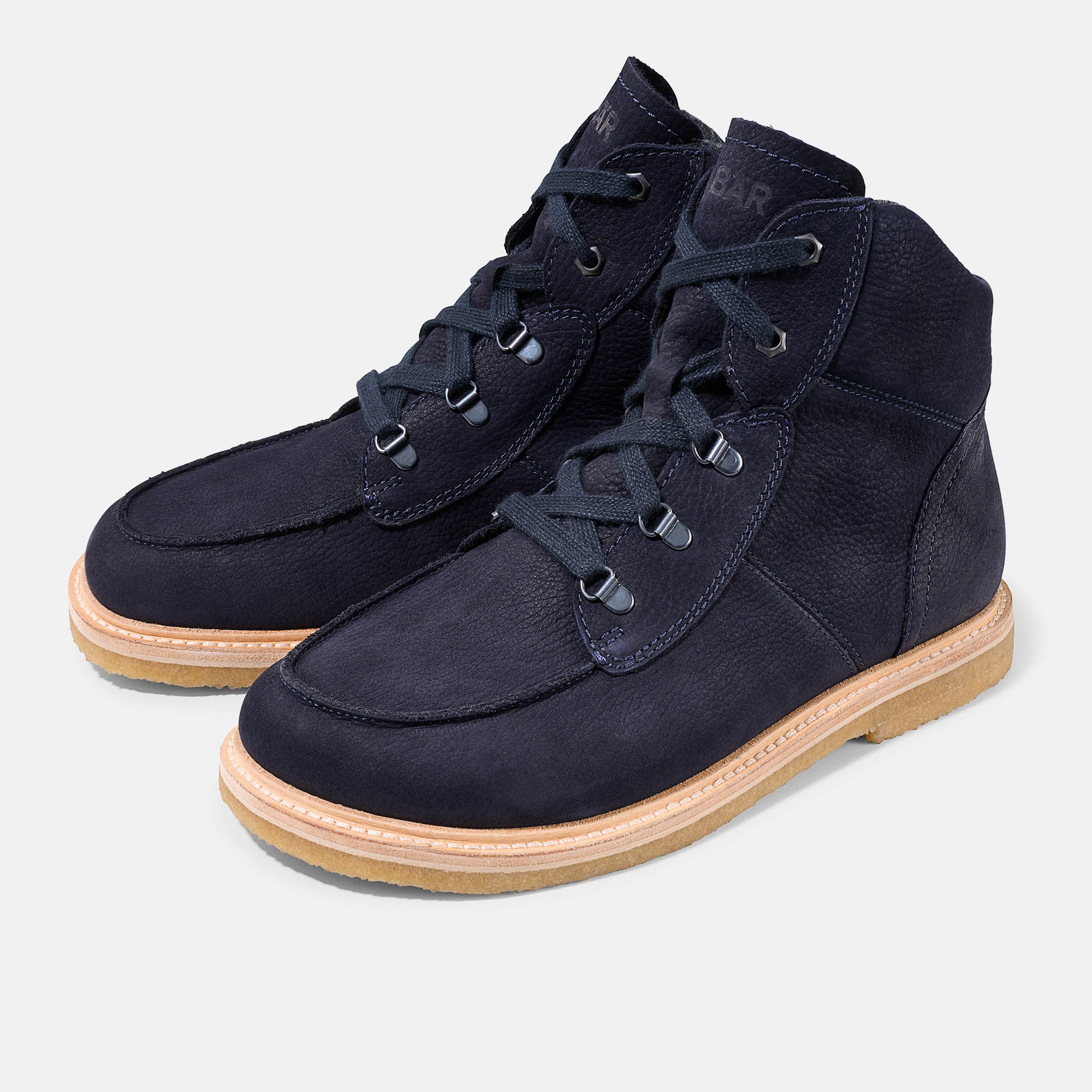 BÄR Schuhe Herrenschuhe Freizeitschuhe Roger dunkelblau Rindnubukleder wasserabweisend Hauptbild