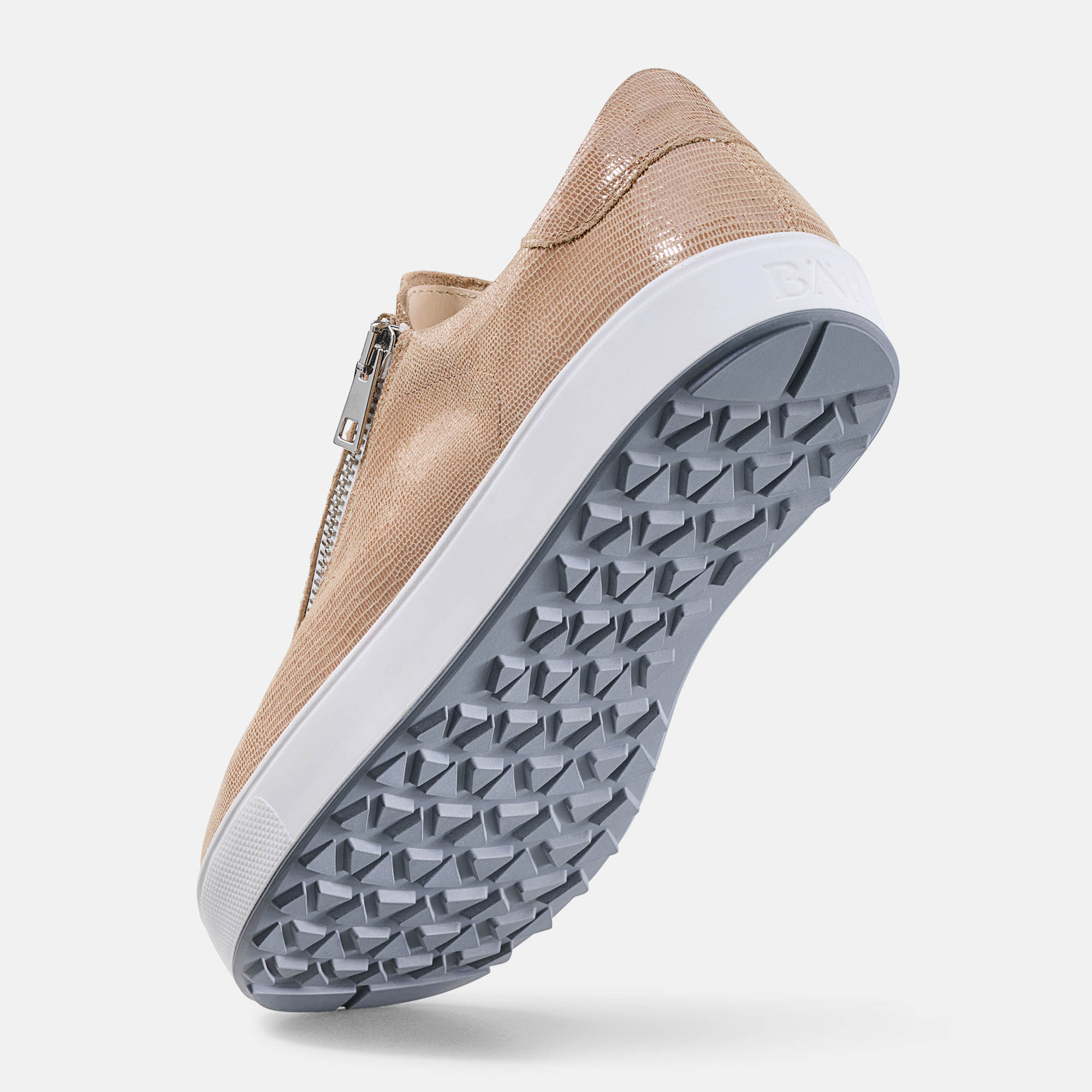 BÄR Schuhe Damenschuhe Freizeitschuhe Margot sand Kalbnappaleder foliert Seitenansicht