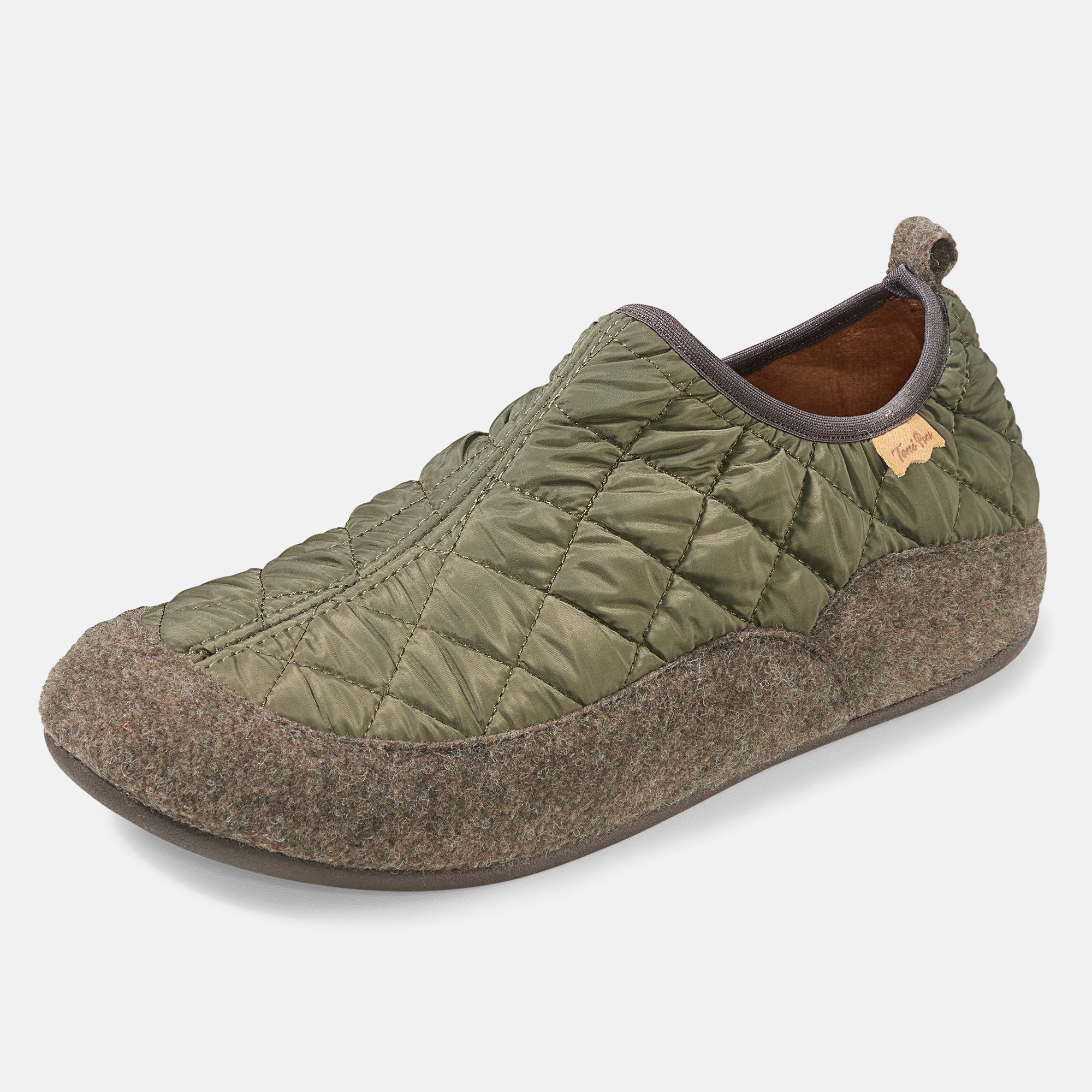 BÄR Schuhe Unisexschuhe Hausschuhe Nil khaki 100% Polyester Produktbild