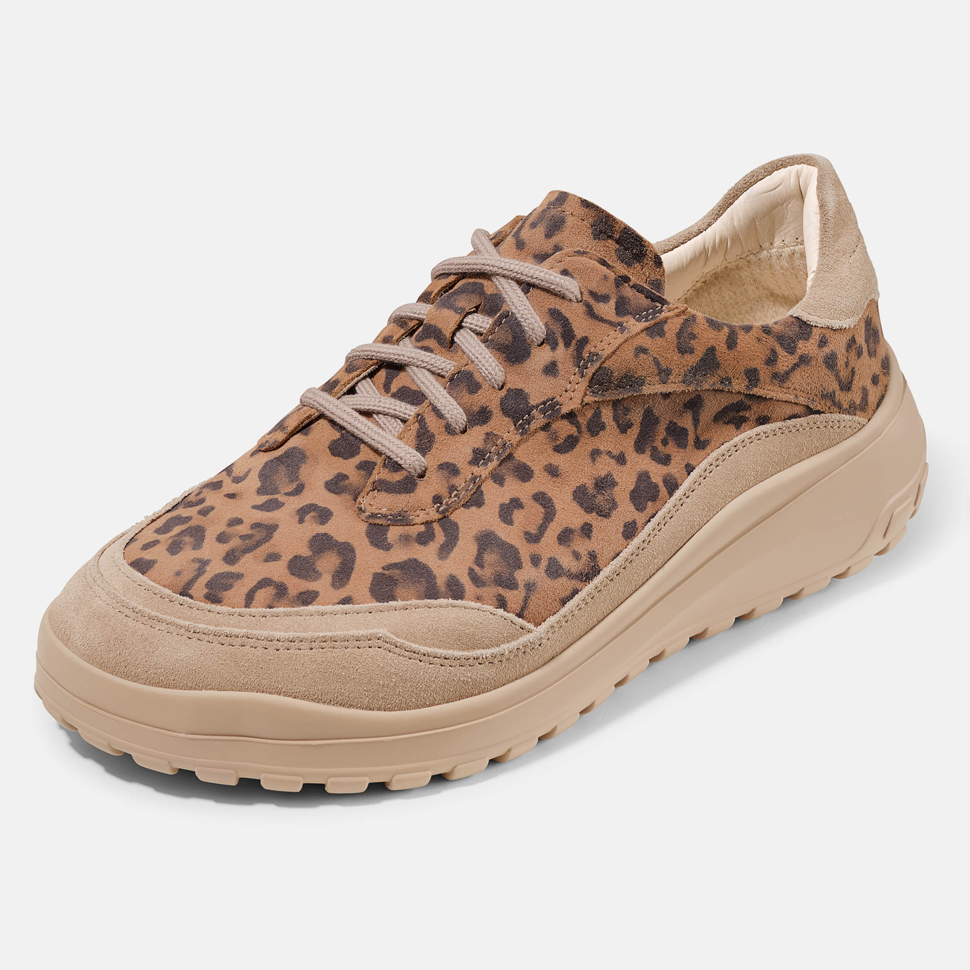 BÄR Schuhe Damenschuhe Freizeitschuhe Quinn cognac/leo Kalbveloursleder Produktbild