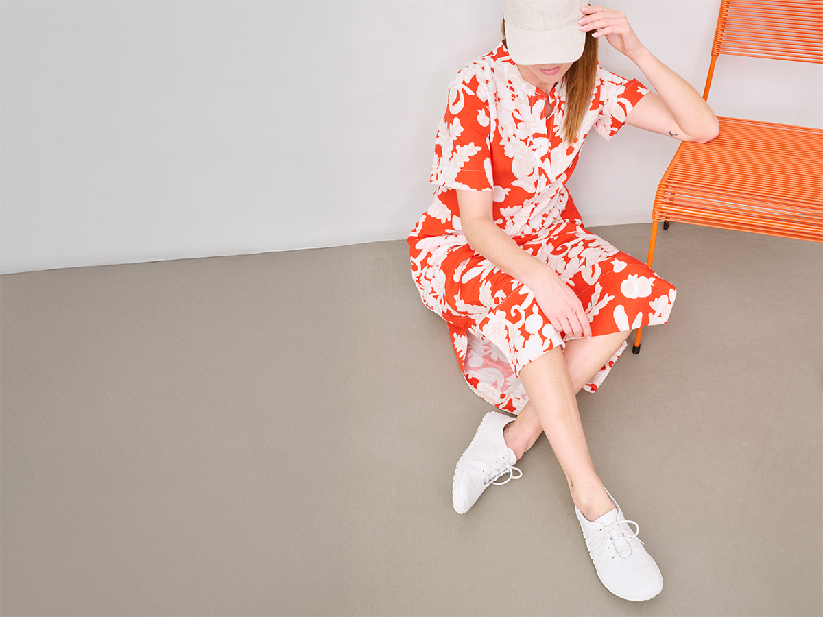 BÄR Schuhe Damenschuhe Alltag Joana weiß Kalbnappaleder Emotionsbild