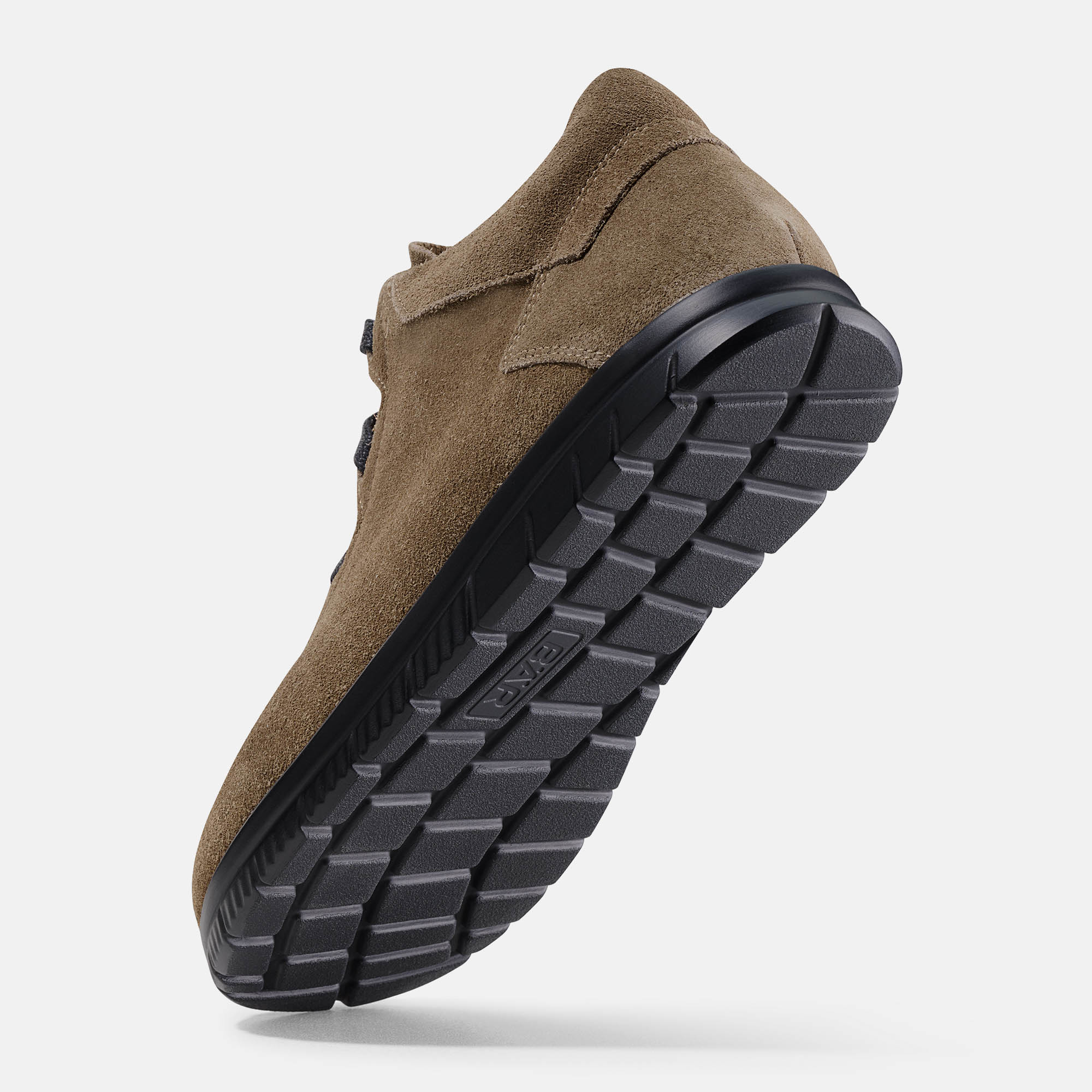 BÄR Schuhe Damenschuhe Freizeitschuhe Lina schlamm Kalbveloursleder Seitenansicht