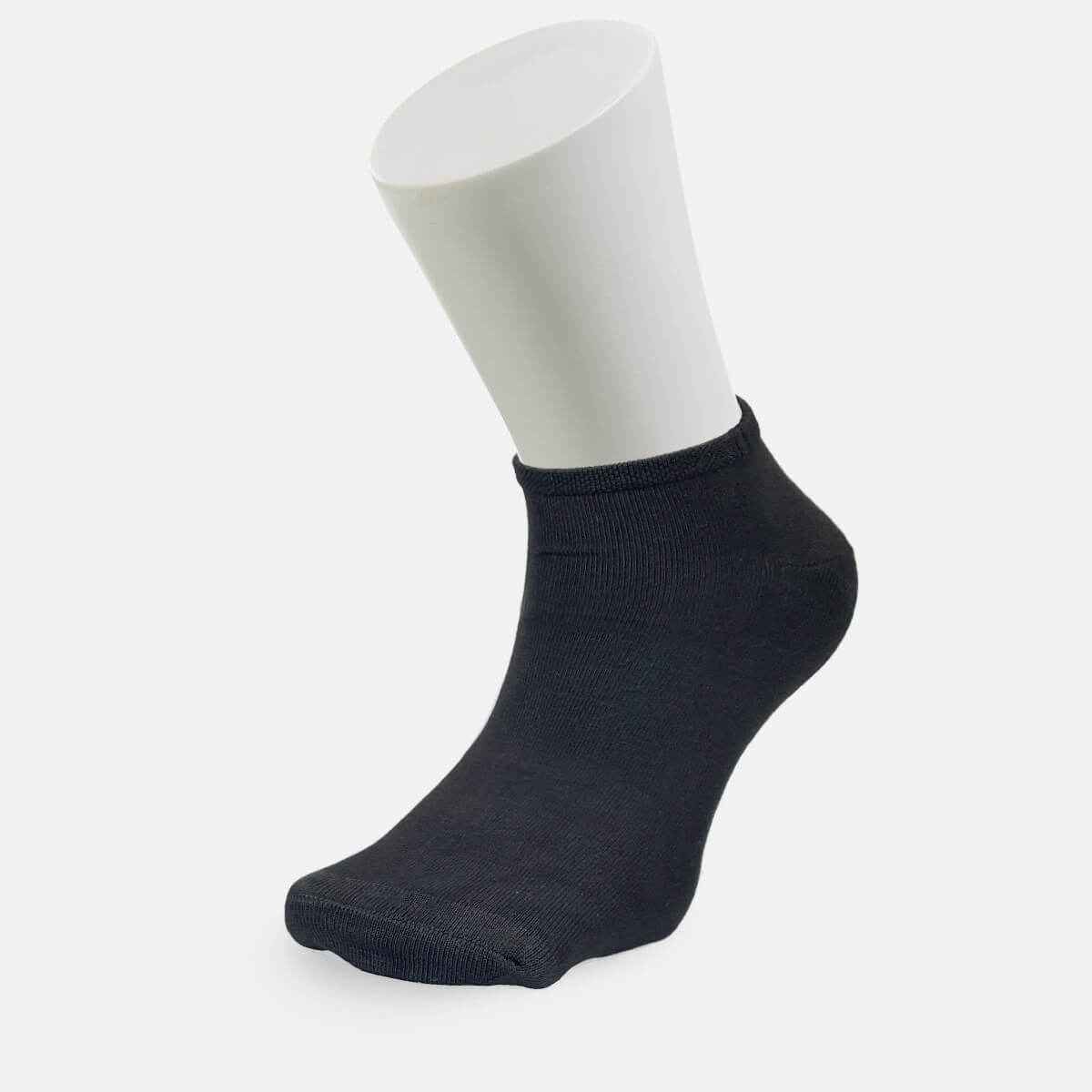 BÄR Schuhe Bambus-Sneaker-Socken schwarz Hauptbild