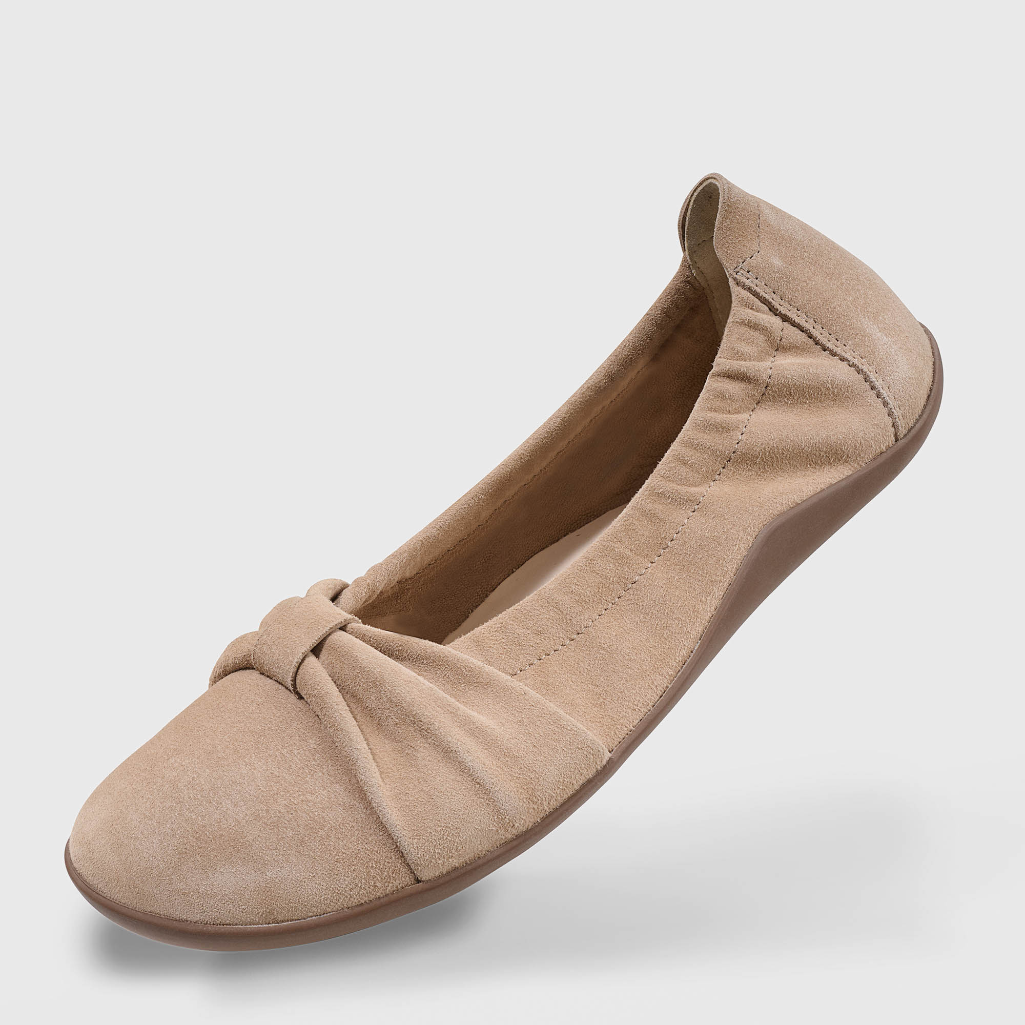 BÄR Schuhe Damenschuhe Freizeitschuhe Elly taupe Ziegenvelours Produktbild