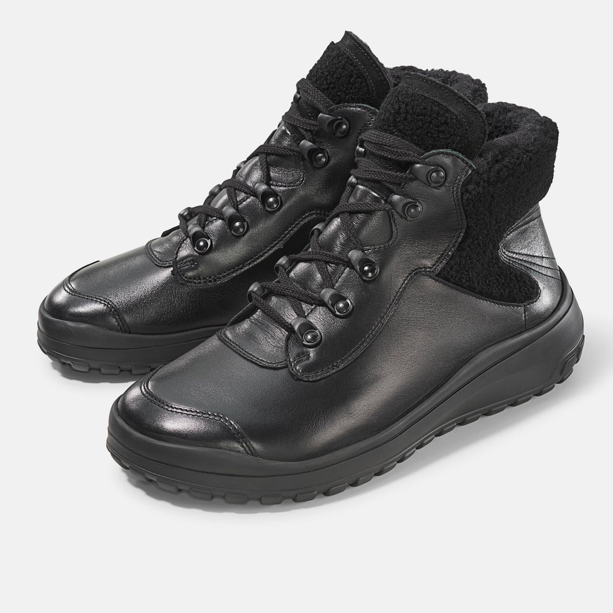 BÄR Schuhe Damenschuhe Freizeitschuhe Amal schwarz Rindnappaleder, Textil Hauptbild