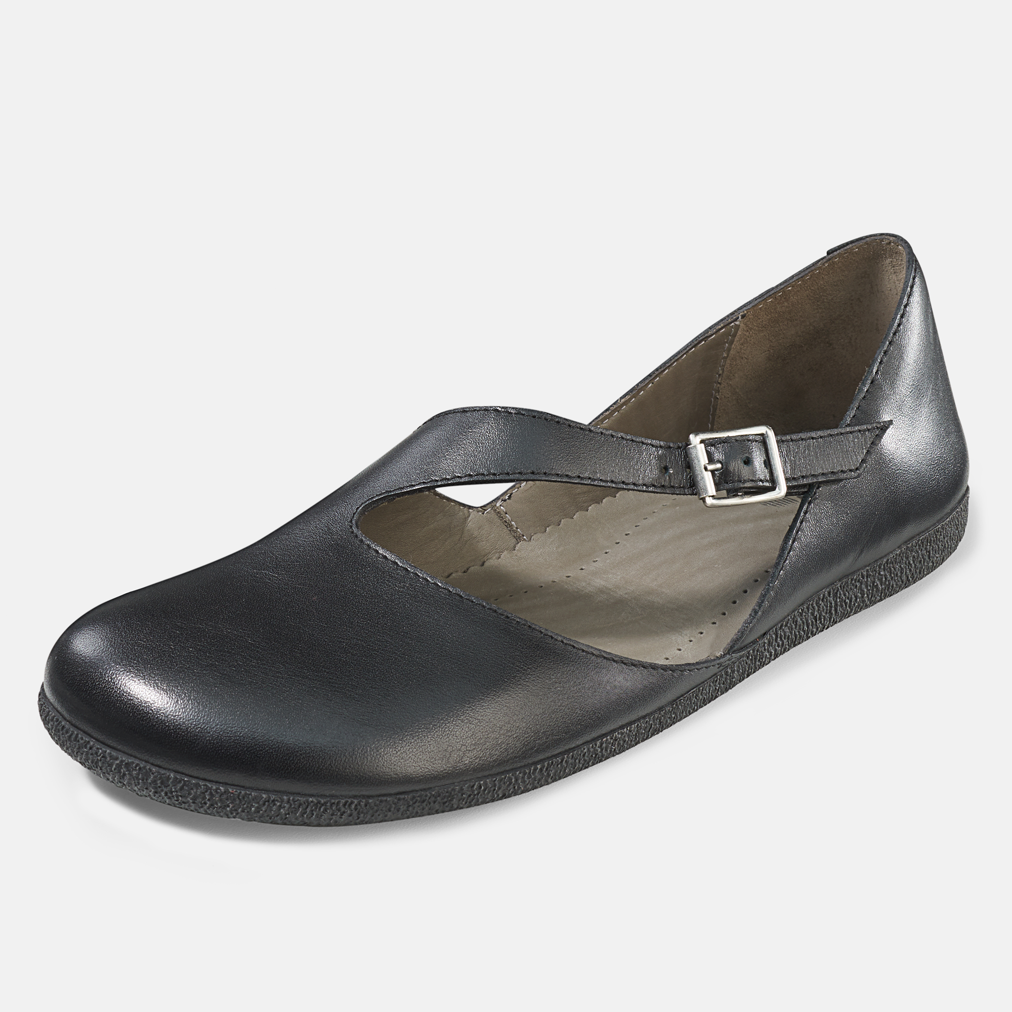 BÄR Schuhe Damenschuhe Freizeitschuhe Delia schwarz Kalbnappaleder Produktbild