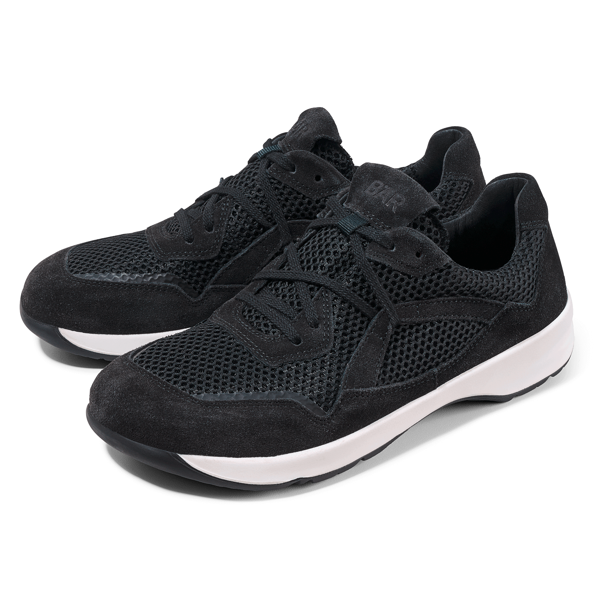 BÄR Schuhe Damenschuhe Sport LadyMove schwarz Mesh, Kalbveloursleder Hauptbild