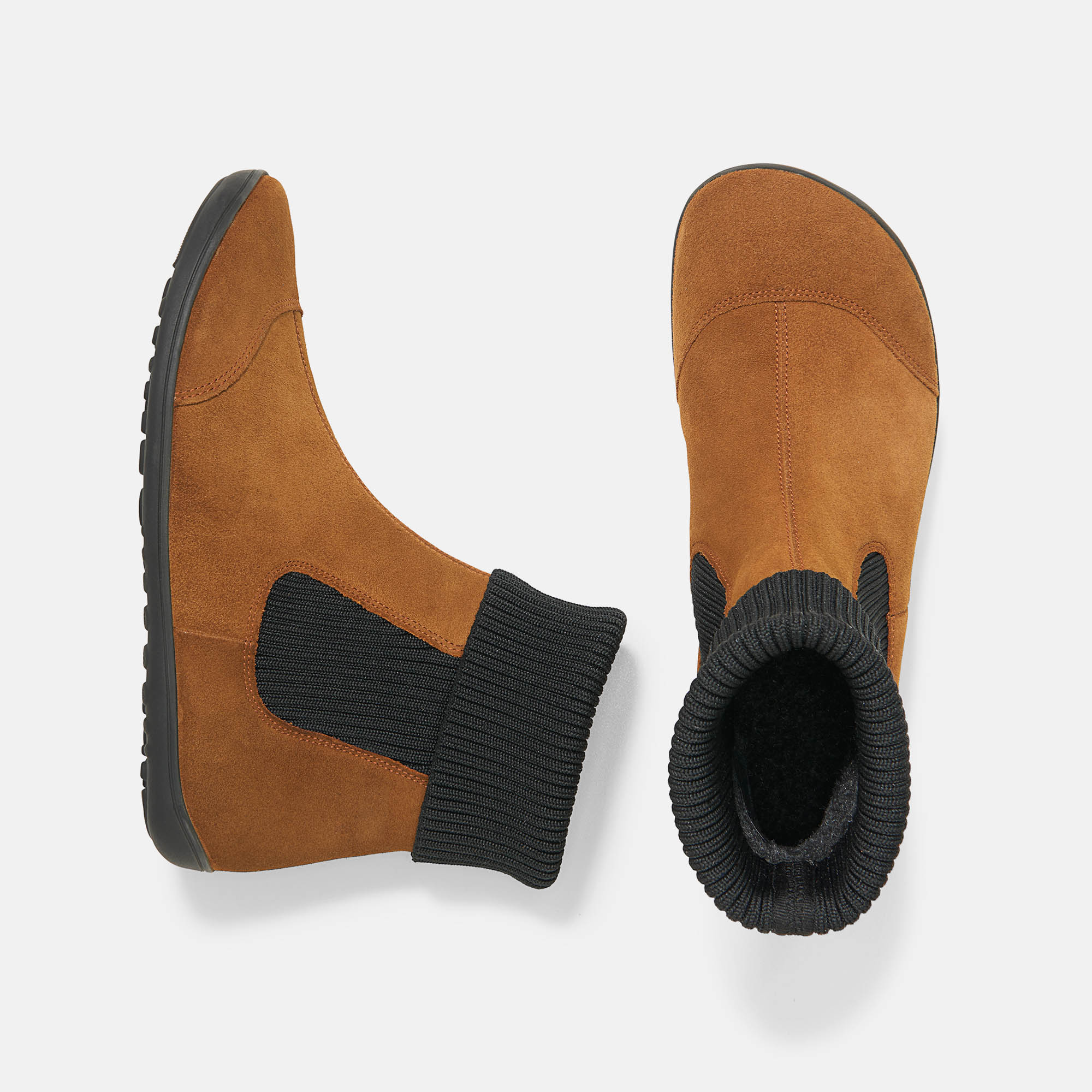 BÄR Schuhe Damenschuhe Freizeitschuhe Jody senf Kalbveloursleder wasserabweisend Ansicht von oben