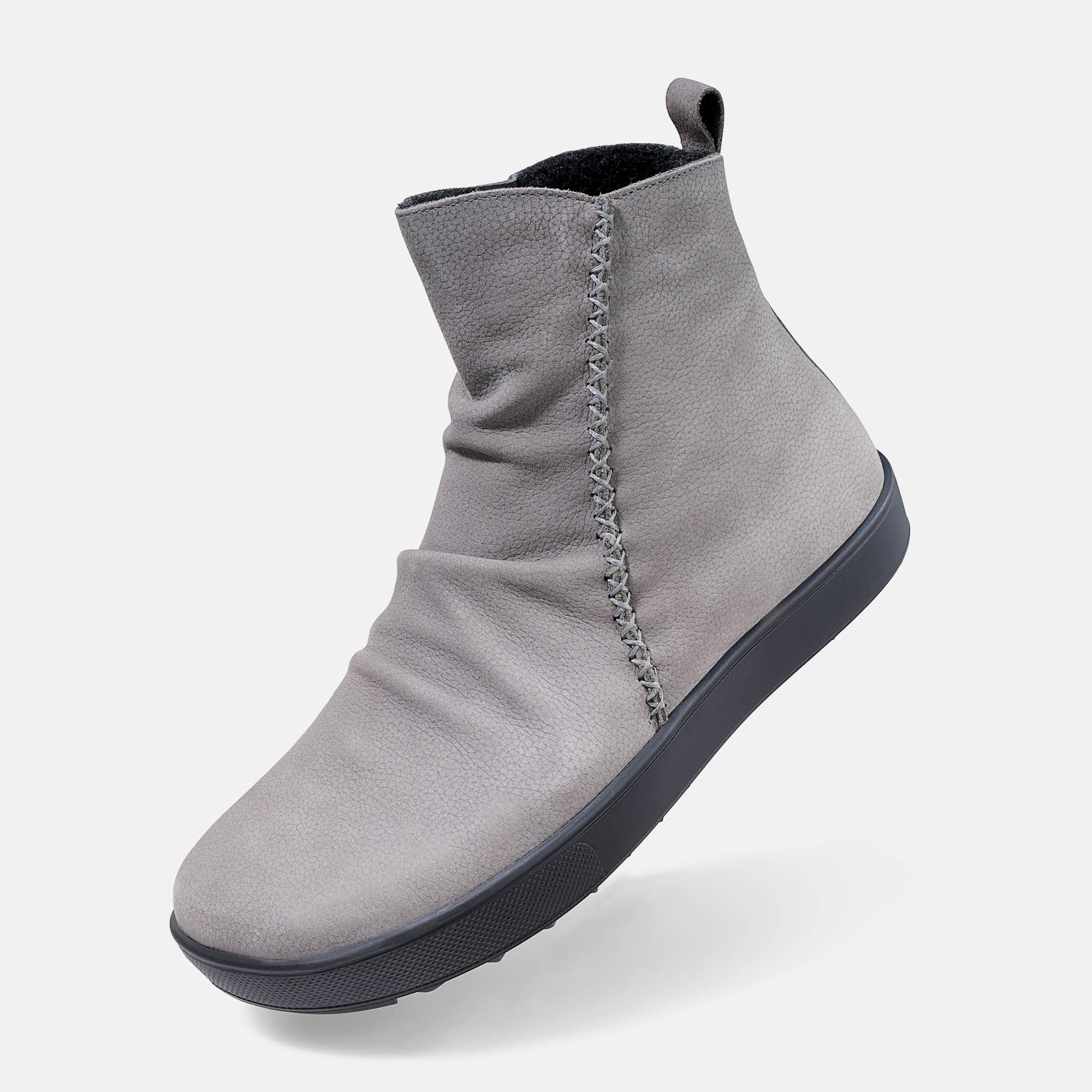 BÄR Schuhe Damenschuhe Freizeitschuhe Merle grau Rindnubukleder Produktbild