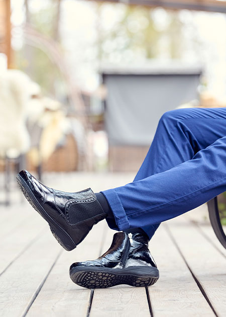 BÄR Schuhe Damenschuhe Freizeitschuhe Marietta schwarz Kalblackleder Emotionsbild