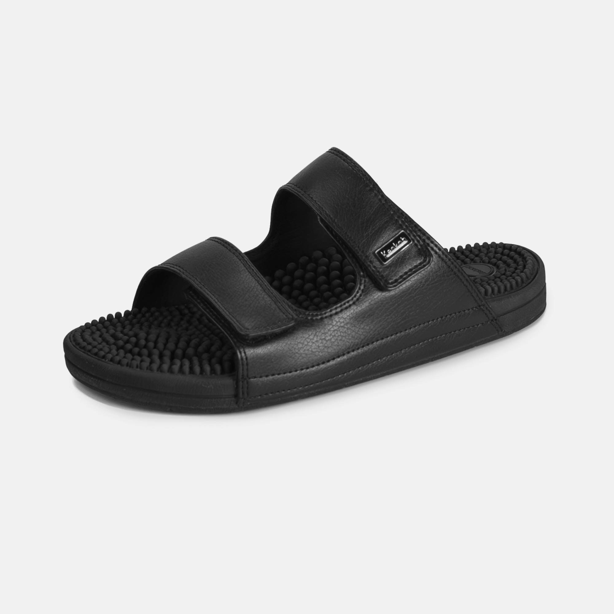 BÄR Schuhe Unisexschuhe Freizeitschuhe Serenity Kenkoh Massage-Sandale schwarz Synthetisches Leder Produktbild