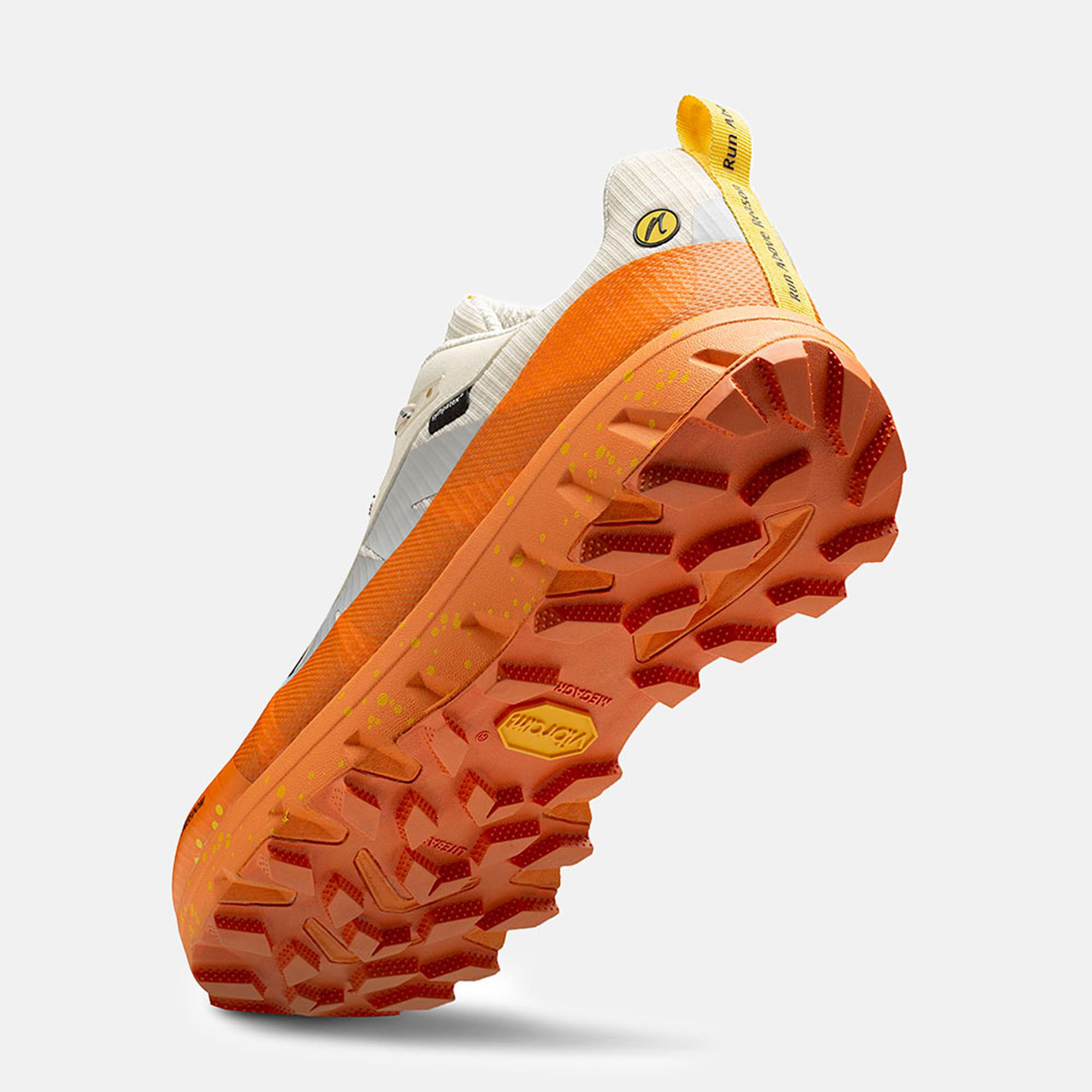 JOENIMBLE Schuhe Herrenschuhe Wanderschuhe Explore Addict orange Textil Seitenansicht