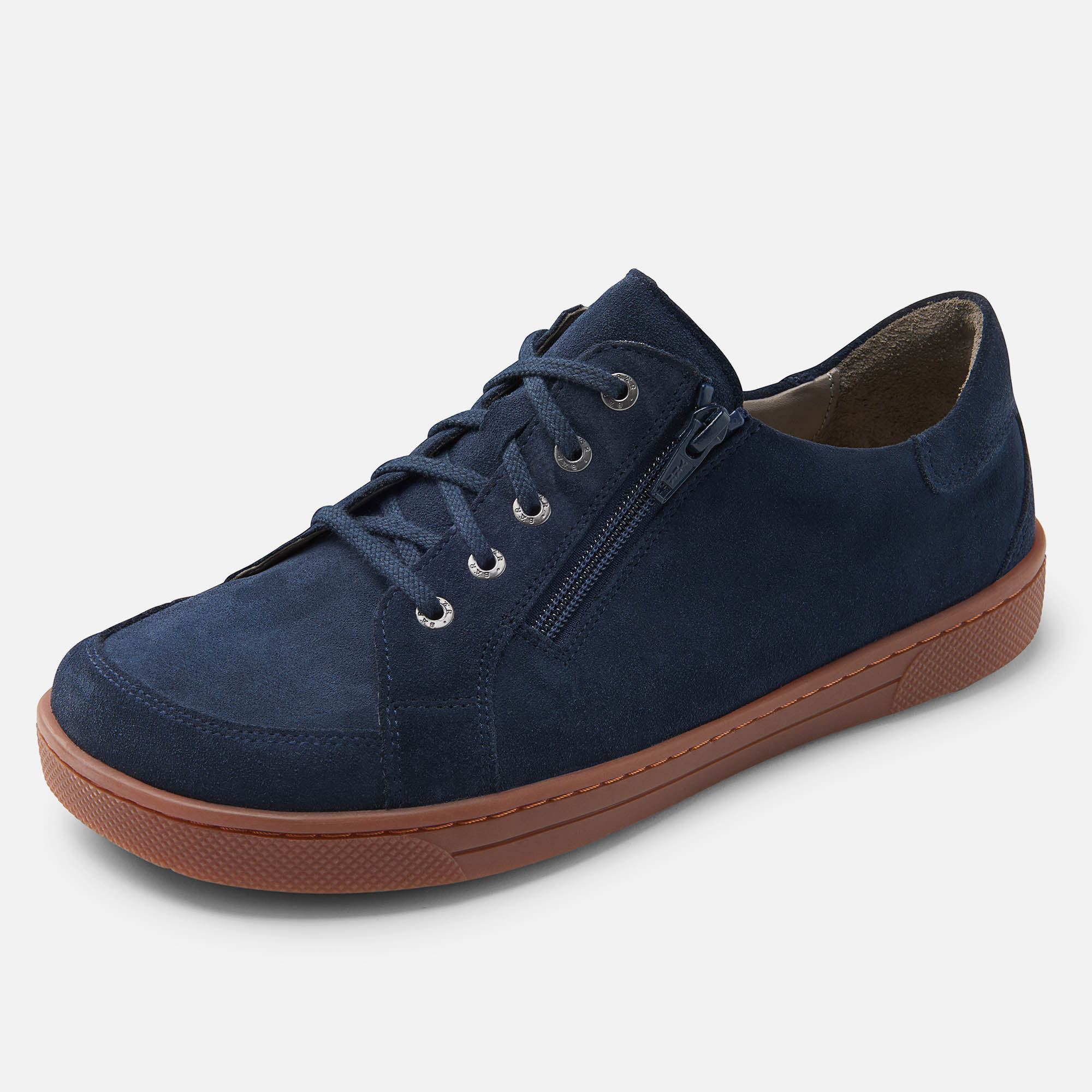 BÄR Schuhe Herrenschuhe Businessschuhe Sven dunkelblau Rindveloursleder wasserabweisend, Rindnappaleder wasserabweisend Produktbild