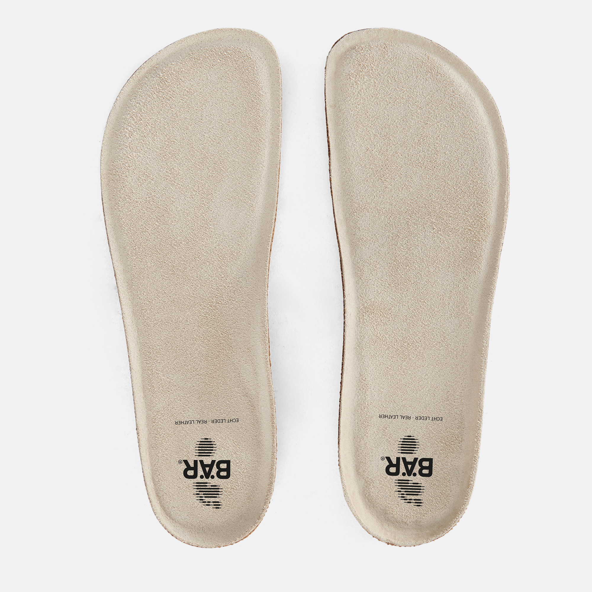 BÄR Schuhe Fußbett Kork Latex 6mm Standard HE beige Ansicht von oben