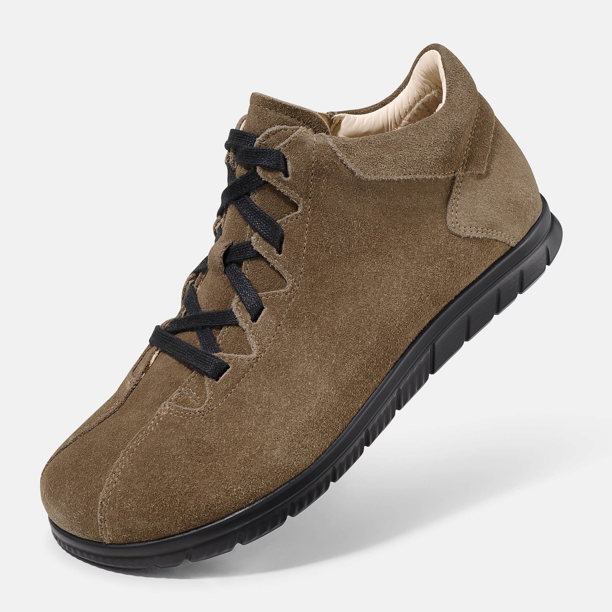 BÄR Schuhe Damenschuhe Freizeitschuhe Lina schlamm Kalbveloursleder Produktbild