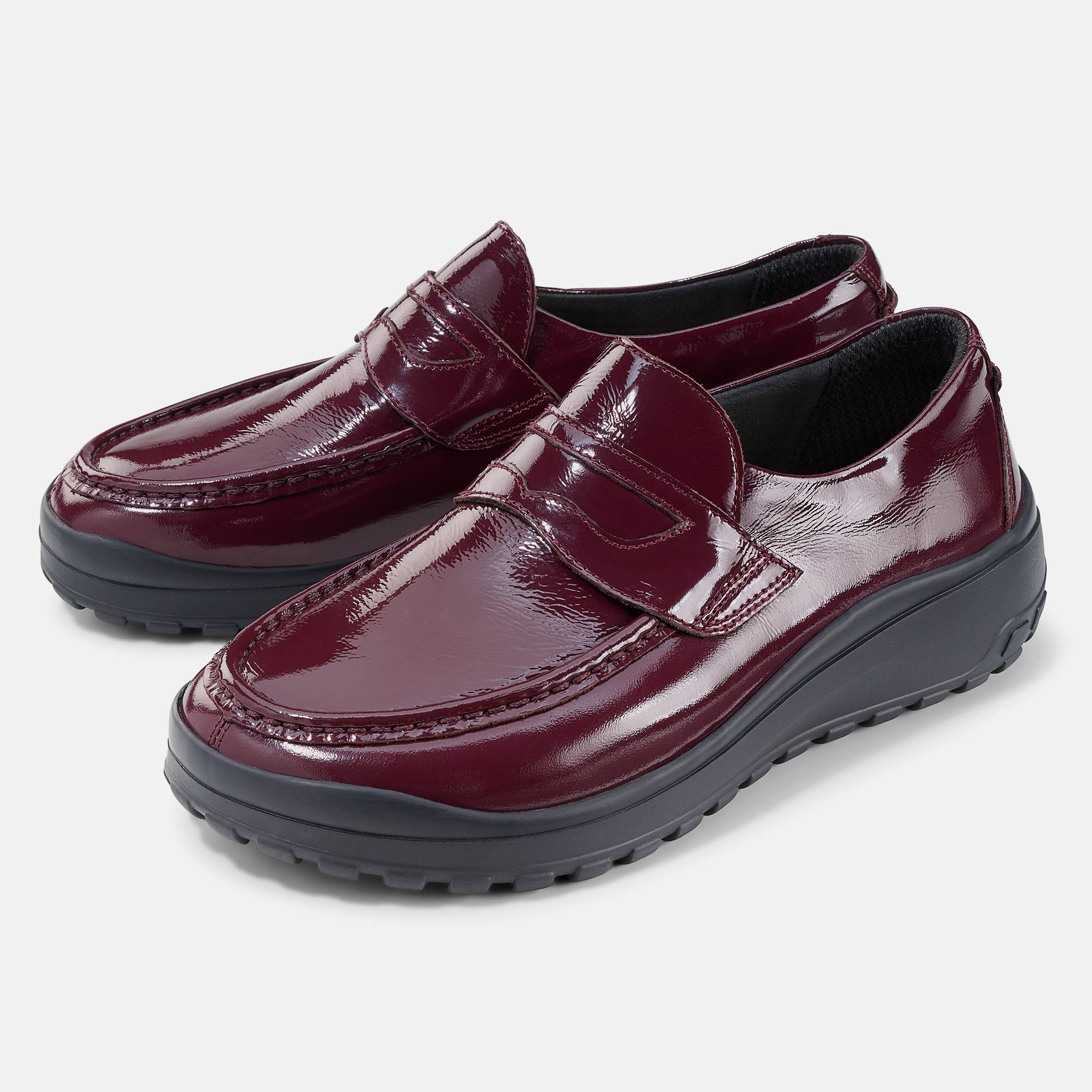 BÄR Schuhe Damenschuhe Freizeitschuhe Nola bordeaux Kalblackleder Hauptbild