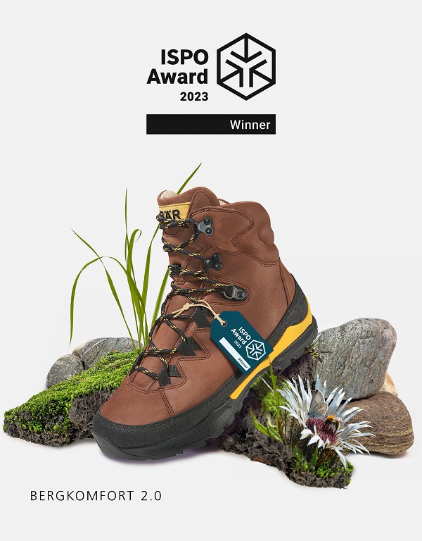 BÄR Schuhe Damenschuhe Wanderstiefel Bergkomfort Wanderstiefel 2.0 rot terracare® Rindnubuk wasserabweisend Emotionsbild